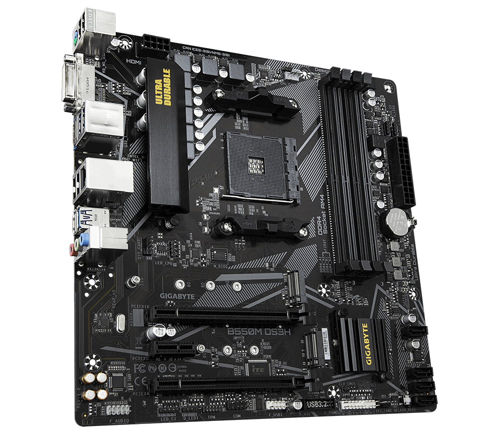 Gigabyte B550M DS3H Ultra Durable – ESP-Tech
