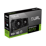 Asus Dual GeForce® RTX 4070 12G GDDR6X 90YV0IZ3-M0NA00 - ESP-Tech