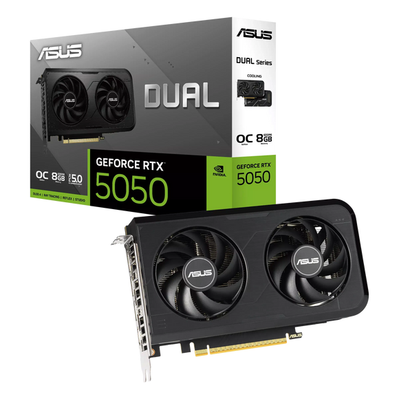 Asus Dual GeForce® RTX 5050 O8G