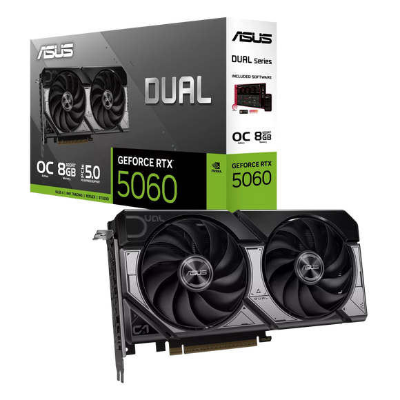 Asus Dual GeForce® RTX 5060 O8G