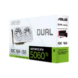Asus Dual GeForce® RTX 5060 Ti O16G White Edition 90YV0MH6-M0NA00 - ESP-Tech