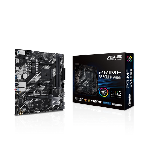 Asus Prime B550M-K ARGB 90MB1GC0-M0EAY0 - ESP-Tech