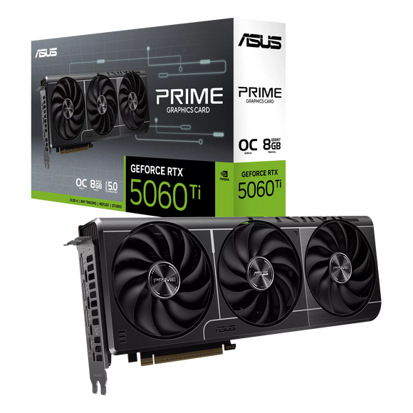 Asus Prime GeForce® RTX 5060 Ti O8G