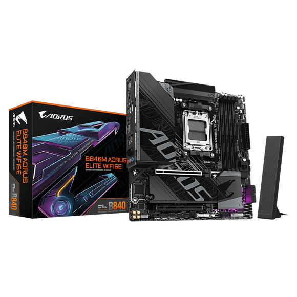 Gigabyte B840M AORUS Elite Wifi6E B840M A ELITE WIFI6E - ESP-Tech