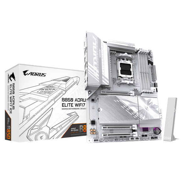 Gigabyte B850 AORUS Elite Wifi7 Ice B850 A ELITE WF7 ICE - ESP-Tech