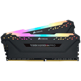 Corsair VENGEANCE® RGB PRO 64 Go (2 x 32 Go) DDR4 3600 MHz C18 — noir CMW64GX4M2D3600C18 - ESP-Tech