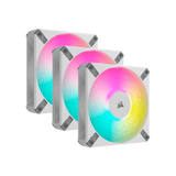 Corsair iCue AF120 RGB Elite 3-Pack White CO-9050158-WW - ESP-Tech