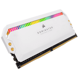 Corsair DOMINATOR PLATINUM RGB PRO 32 Go (4 x 8 Go) DDR4 3200 MHz C16 — Blanc (C) CMT32GX4M4C3200C16W - ESP-Tech