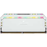 Corsair DOMINATOR PLATINUM RGB DDR5 - 32 Go (2 x 16 Go) - 6200 MT/s C36 - Blanc CMT32GX5M2X6200C36W - ESP-Tech