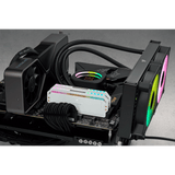 Corsair DOMINATOR PLATINUM RGB DDR5 - 32 Go (2 x 16 Go) - 6200 MT/s C36 - Blanc CMT32GX5M2X6200C36W - ESP-Tech