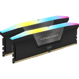 Corsair Vengeance RGB DDR5 - 48 Go (2 x 24 Go) - 5600 MT/s C40 - Intel XMP 3.0 - Noir CMH48GX5M2B5600C40 - ESP-Tech