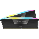 Corsair Vengeance RGB DDR5 - 64 Go (2 x 32 Go) - 6000 MT/s C30 - Intel XMP 3.0 - Noir CMH64GX5M2B6000C30 - ESP-Tech