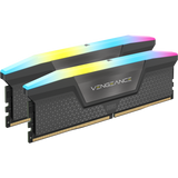 Corsair Vengeance RGB DDR5 - 64 Go (2 x 32 Go) - 6000 MT/s C30 - AMD EXPO - Gris CMH64GX5M2B6000Z30 - ESP-Tech