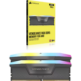 Corsair Vengeance RGB DDR5 - 64 Go (2 x 32 Go) - 6000 MT/s C30 - AMD EXPO - Gris CMH64GX5M2B6000Z30 - ESP-Tech