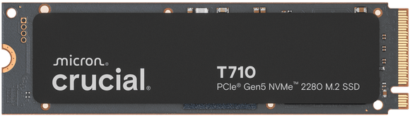 Crucial® T710 - 4 To PCIe Gen5 NVMe M.2 SSD