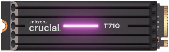 Crucial® T710 Heatsink - 1 To PCIe Gen5 NVMe M.2 SSD