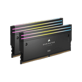 Corsair Dominator Titanium RGB DDR5 - 32 Go (2 x 16 Go) - 6400 MT/s C32 - Intel XMP 3.0 - Noir CMP64GX5M4B6400C32 - ESP-Tech