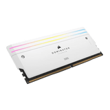 Corsair Dominator Titanium RGB DDR5 - 32 Go (2 x 16 Go) - 6400 MT/s C32 - Intel XMP 3.0 - Blanc CMP32GX5M2B6400C32W - ESP-Tech