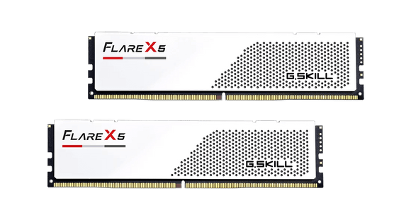 G.Skill Flare X5 DDR5 - 64 Go (2 x 32 Go) - AMD EXPO / Intel XMP 3.0 - 6000 MT/s - C36 - Blanc F5-6000J3636F32GX2-FX5W - ESP-Tech