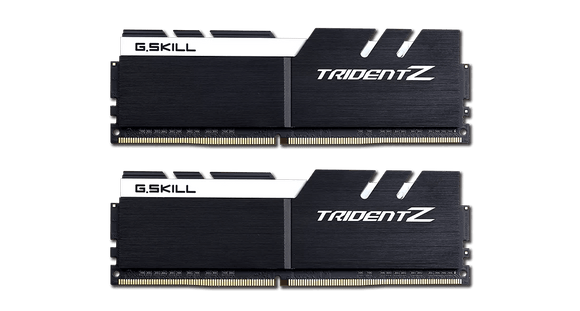 G.Skill Trident Z DDR4 - Kit 32 Go (2 x 16 Go) - 3200 MHz - C16 - Black/White F4-3200C16D-32GTZKW - ESP-Tech