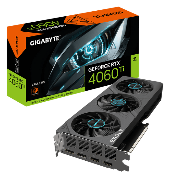 Gigabyte GeForce® RTX 4060 Ti Eagle 8G GV-N406TEAGLE-8GD - ESP-Tech