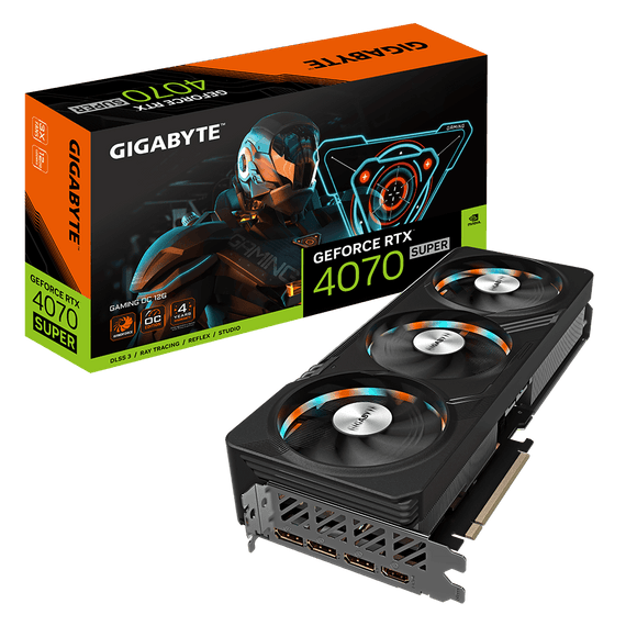 Gigabyte GeForce® RTX 4070 Super Gaming OC 12G GV-N407SGAMING OC-12GD - ESP-Tech
