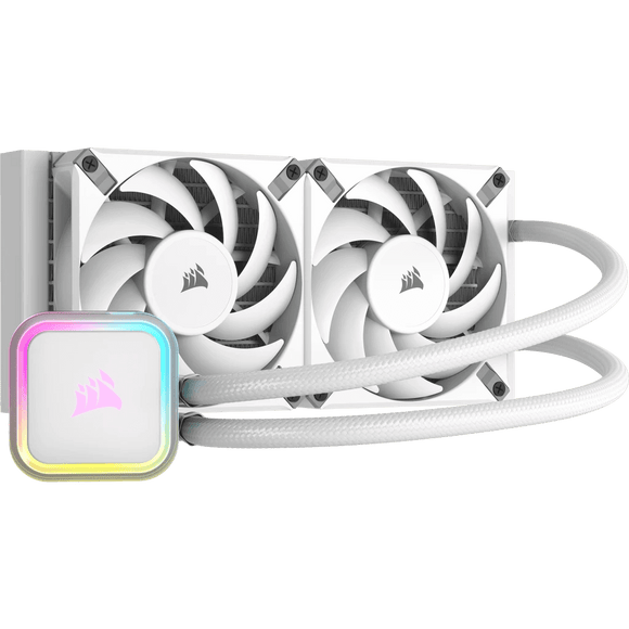 Corsair iCue H100i RGB Elite 240 mm White CW-9060078-WW - ESP-Tech