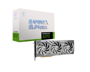 MSI GeForce® RTX 4070 Gaming X Slim 12G White 912-V513-274 - ESP-Tech