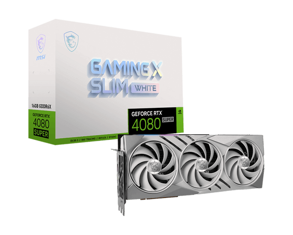MSI GeForce® RTX 4080 Super Gaming X Slim 16G White 912-V511-220 - ESP-Tech