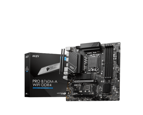 MSI Pro B760M-A Wifi DDR4 911-7D99-001 - ESP-Tech