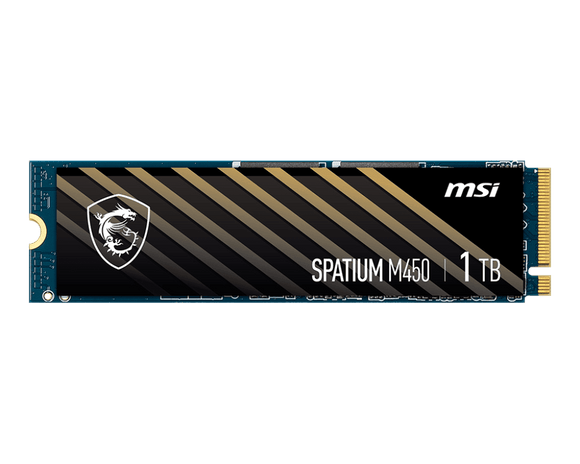 MSI Spatium M450 PCIe 4.0 NVMe M.2 - 1 To S78-440L980-P83 - ESP-Tech