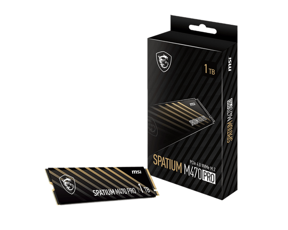 MSI Spatium M470 Pro - PCIe 4.0 NVMe M.2 - 1 To