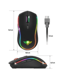 Spirit of Gamer Pro-M9 RGB Sans Fil - S-PM9RF - ESP-Tech