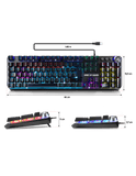 Spirit of Gamer Xpert-K400 RGB Blue Clicky - Noir FR - CLA-XK400 - ESP-Tech