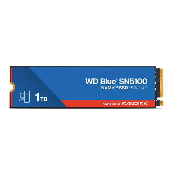 WD Blue™ SN5100 - 1 To SSD M.2 PCIe Gen4 NVMe