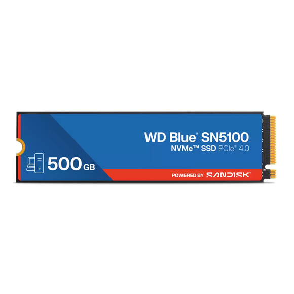 WD Blue™ SN5100 - 500 Go SSD M.2 PCIe Gen4 NVMe