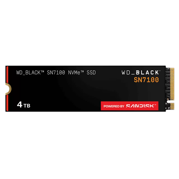 WD_Black™ SN7100 - 4 To SSD M.2 PCIe Gen4 NVMe
