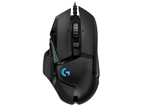 Logitech G502 Hero Lightsync - Noir