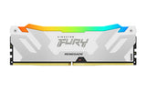 Kingston Fury™ Renegade DDR5 - 16 Go (1 x 16 Go) - 6400 MT/s C32 - Intel XMP 3.0 - Blanc KF564C32RWA-16 - ESP-Tech