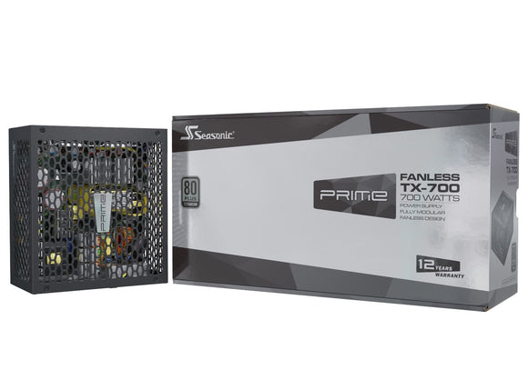 Seasonic Prime Fanless TX - 700w - 80 Plus Titanium PRIME-TX-700 - ESP-Tech