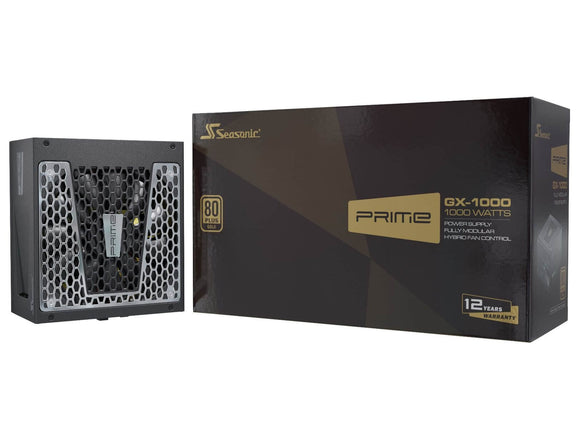 Seasonic Prime GX - 1000w - 80 Plus Gold PRIME-GX-1000 - ESP-Tech