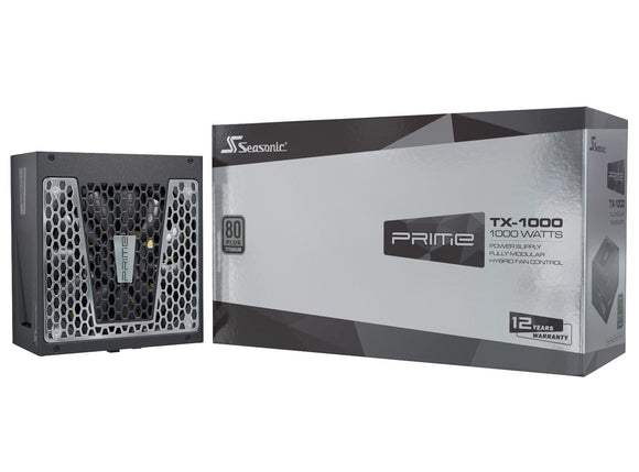Seasonic Prime TX - 1000w - 80 Plus Titanium PRIME-TX-1000 - ESP-Tech