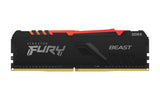Kingston Fury Beast RGB DDR4 Kit 32 Go (4 x 8 Go) - 3200 MHz - C16 - ESP-Tech