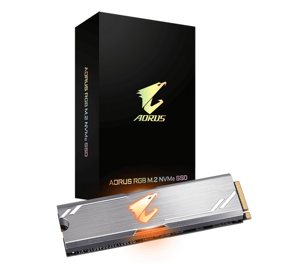 Gigabyte AORUS RGB 256 Go SSD M.2 NVMe PCIe 3.0 x4 - ESP-Tech