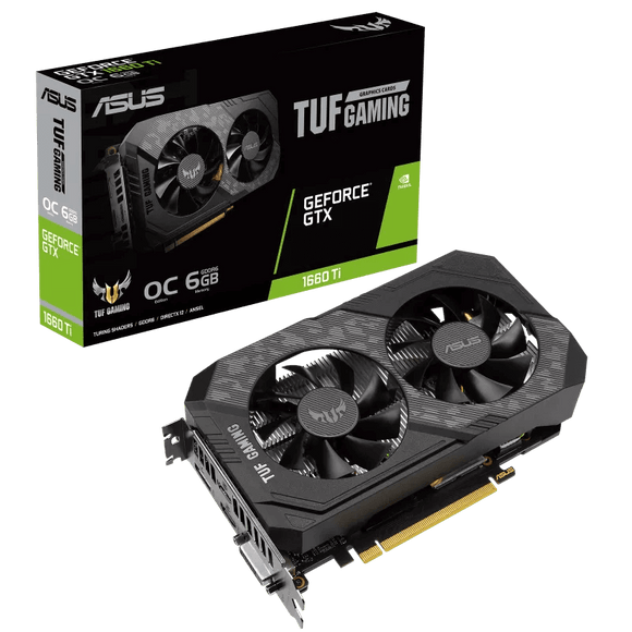 Asus TUF GeForce® GTX 1660 Ti O6G EVO Gaming - ESP-Tech