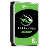 Seagate BarraCuda 3.5" SATA HDD - 8 To - 5400 Tr/min - 256 Mo Cache - ESP-Tech