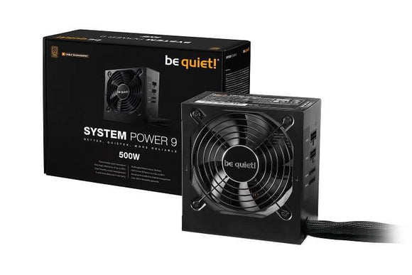 BeQuiet System Power 9 CM - 500w - 80 Plus Bronze - ESP-Tech