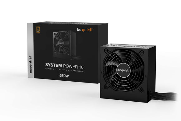 Be Quiet! System Power 10 - 550w - 80Plus Bronze - ESP-Tech