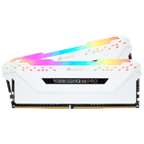 Corsair VENGEANCE® RGB PRO 16 GO (2 x 8 GO) DDR4 3600 MHz C18 — Blanc - ESP-Tech