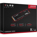 PNY CS3030 XLR8 - 500 Go SSD - M.2 PCIe NVMe - ESP-Tech